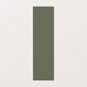 Moss Groen Gevouwen Visitekaartje – (Binnenkant ongevouwen)