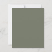 Moss Groen Maatwerk Papierblad (Achterkant)