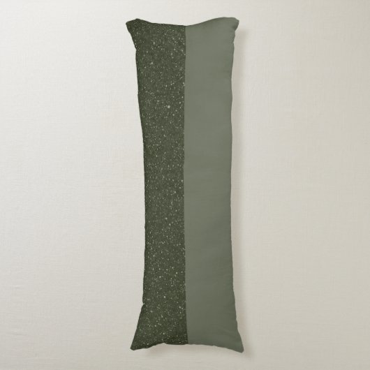 Moss Groen Split Body Kussen (Voorkant Verticaal)