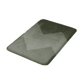 Moss groene geometrische badmat (Gekanteld)