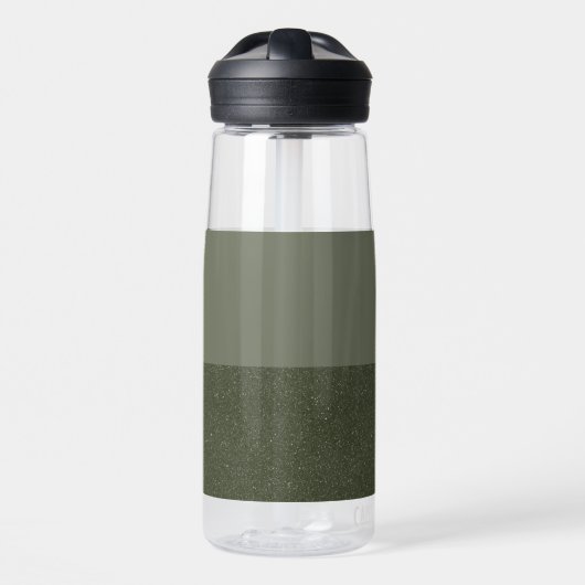  Moss Groene Gradient Waterfles (Voorkant)