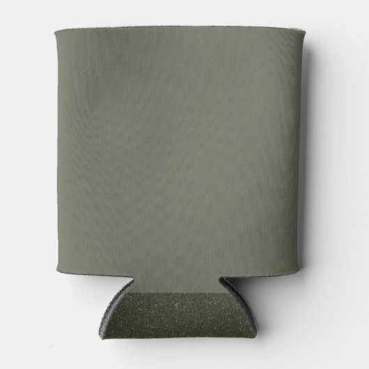 Moss groene Koelbox met getextureerde basis Blikjeskoeler (Voorkant)