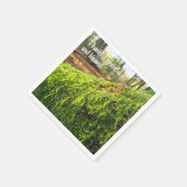 Moss in Golden Sunshine - Aangepaste Thanksgiving Servet (Hoek)