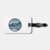 Moss Lake North Carolina Reflection Bagagelabel (Achterkant horizontaal)