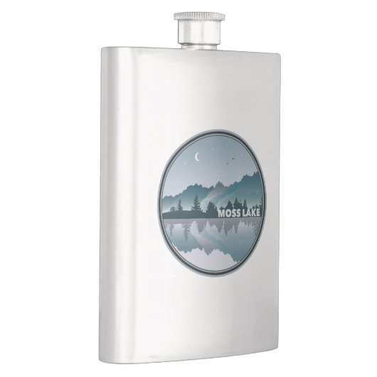 Moss Lake North Carolina Reflection Flacon (Rechts)