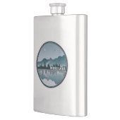 Moss Lake North Carolina Reflection Flacon (Links)