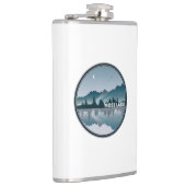 Moss Lake North Carolina Reflection Heupfles (Rechts)