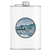 Moss Lake North Carolina Reflection Heupfles (Voorkant)