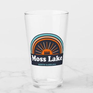 Moss Lake North Carolina Regenboog Glas