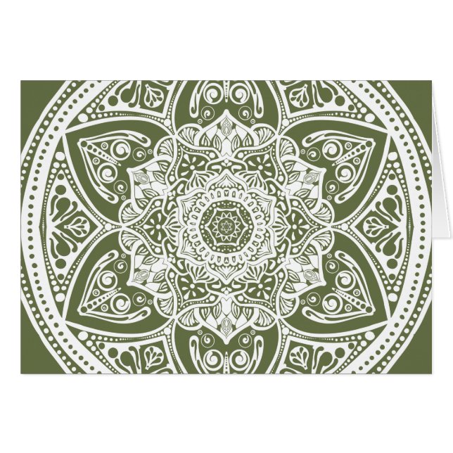 Moss Mandala (Voorkant Horizontaal)