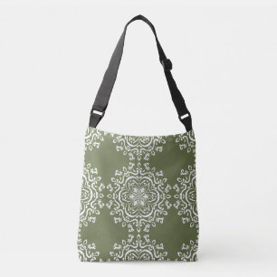 Moss Mandala Crossbody Tas