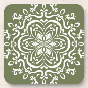 Moss Mandala Onderzetter