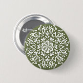Moss Mandala Ronde Button 5,7 Cm (Voorkant /achterkant)
