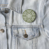 Moss Mandala Ronde Button 5,7 Cm (In situ)
