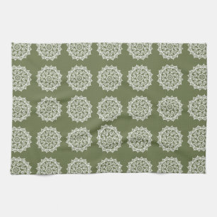 Moss Mandala Theedoek