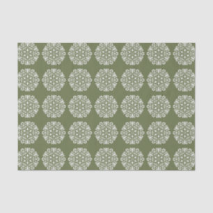 Moss Mandala Tissuepapier