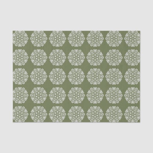 Moss Mandala Tissuepapier (Voorkant)