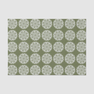 Moss Mandala Tissuepapier