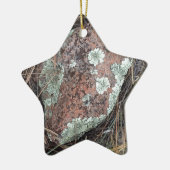 Moss rock lichen keramisch ornament (Links)