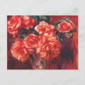 Moss-Rozen van Renoir Briefkaart (Voorkant)