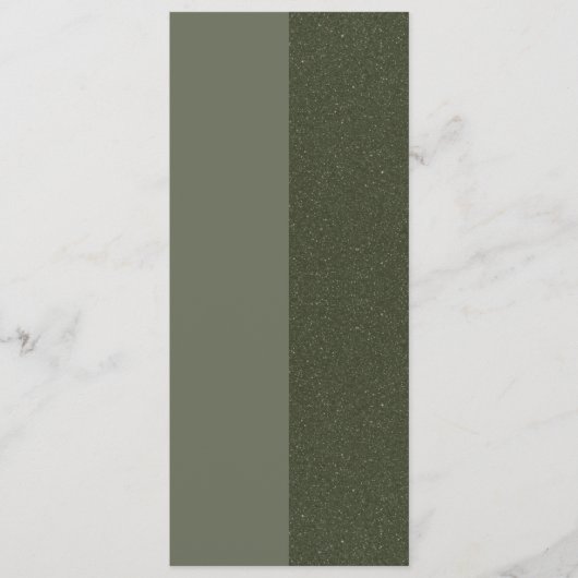 Moss Split Paneel Plat Programma – Aanpasbaar Programmakaart (Voorkant)