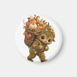 Moss Sprite Pompoen Sleutelhanger Magneet