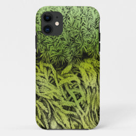 Moss tekening met gekleurde bekledingskap Case-Mate iPhone case