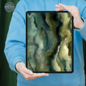 Moss Wall Art Poster | AI-gegenereerde Natuur kuns