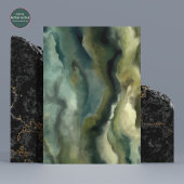 Moss Wall Art Poster | AI-gegenereerde Natuur kuns