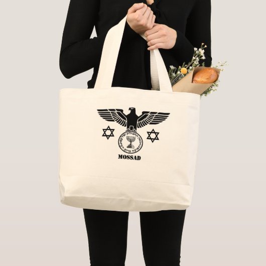 MOSSAD GROTE TOTE BAG (Voorkant (product))