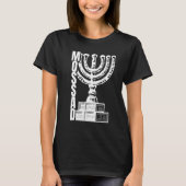 Mossad Israel Secret Service Tel Aviv Meno T-shirt (Voorkant)