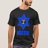 Mossad Israel Secret Service Tel Aviv Meno T-shirt (Voorkant)