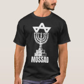 Mossad Israel Secret Service Tel Aviv Meno T-shirt (Voorkant)