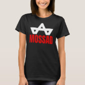 Mossad Israel Secret Service Tel Aviv Meno T-shirt (Voorkant)