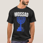 Mossad Israel Secret Service Tel Aviv Meno T-shirt (Voorkant)