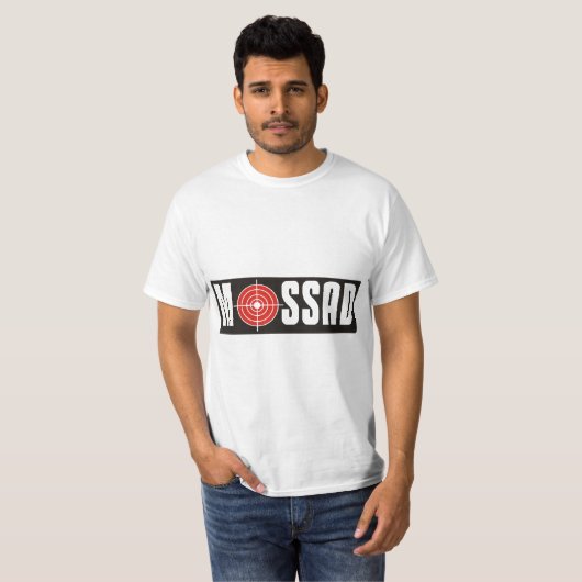 Mossad T-shirt (Voorkant volledig)