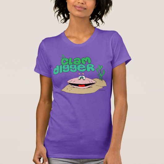 Mossel graver t-shirt (Voorkant)