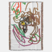 Mossel Herfst Wolf wind Deken (Voorkant Verticaal)