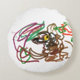 Mossel Herfst Wolf wind Rond Kussen