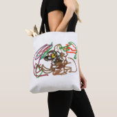 Mossel Herfst Wolf wind Tote Bag (Dichtbij)