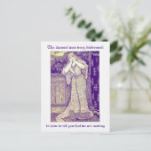  mossel in verdringingsverandering van adres briefkaart (Staand voorkant)