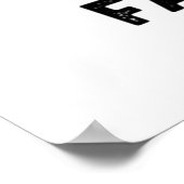 Mossel Vermoeidheid Grappige Dier Spier Stunt  Poster (Hoek)