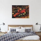 Mosselen en garnalen door Vincent van Gogh Canvas Afdruk (Insitu (Slaapkamer))