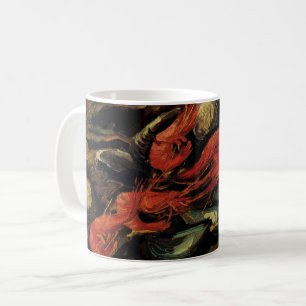 Mosselen en garnalen door Vincent van Gogh Koffiemok
