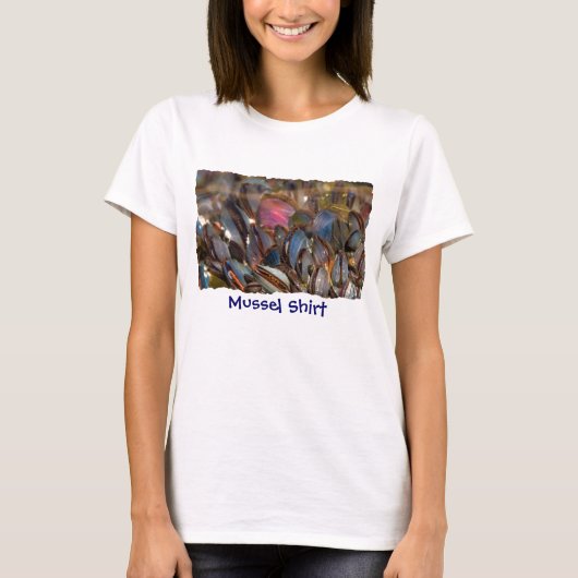 mosselen onder de oceaan t-shirt (Voorkant)