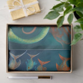 Mosseline Mermaid Red Hair Queen v5-papier Tissuepapier (Geschenk)