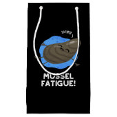 Mosselmoeheid Funny Animal Musea Pun Dark BG Klein Cadeauzakje (Voorkant)