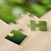 Mossen en Lichens met een kleine paddenstoel Legpuzzel (Zijkant)