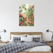 Mosses, Muscinae Laubmoose door Ernst Haeckel Canvas Afdruk (Insitu (Slaapkamer))