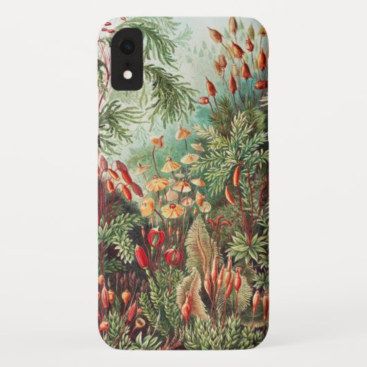 Mosses, Muscinae Laubmoose door Ernst Haeckel Case-Mate iPhone Case (Achterkant)